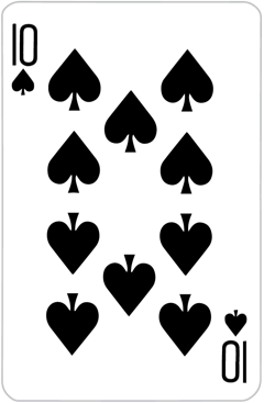10 of spades